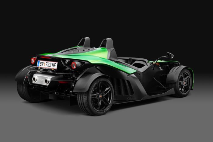 2022-SV-AUTOMOBILES-KTM-X-BOW-R4-VU-ARRIÈRE-VERT-NOIR