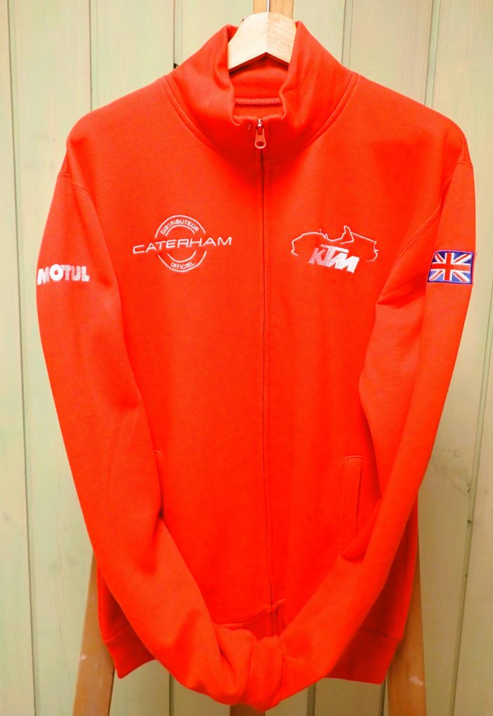 Veste Molleton Rouge