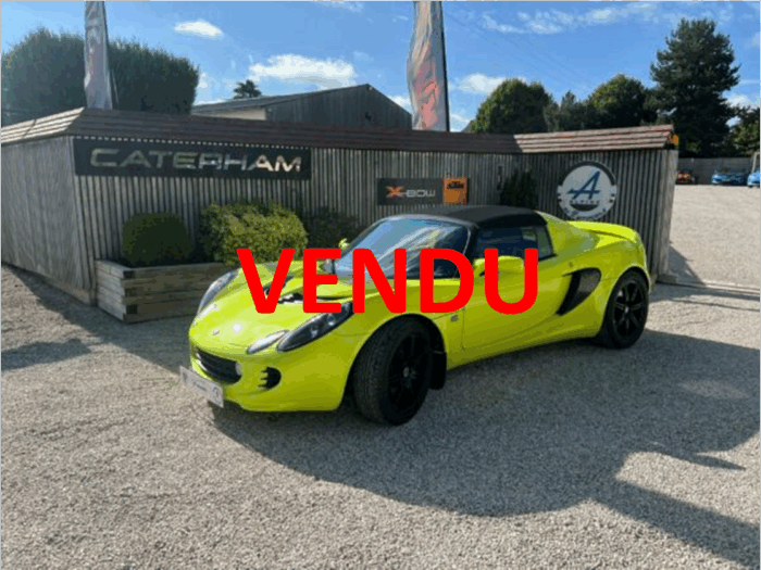Vendu Lotus Élise