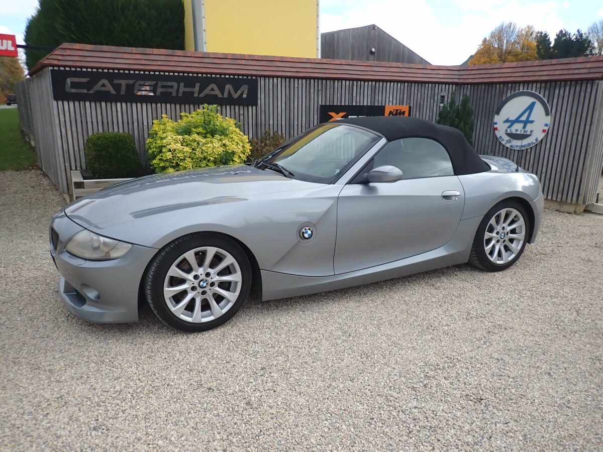 Renta BMW Z4 Gris Plata Convertible para Filmaciones en la CDMX